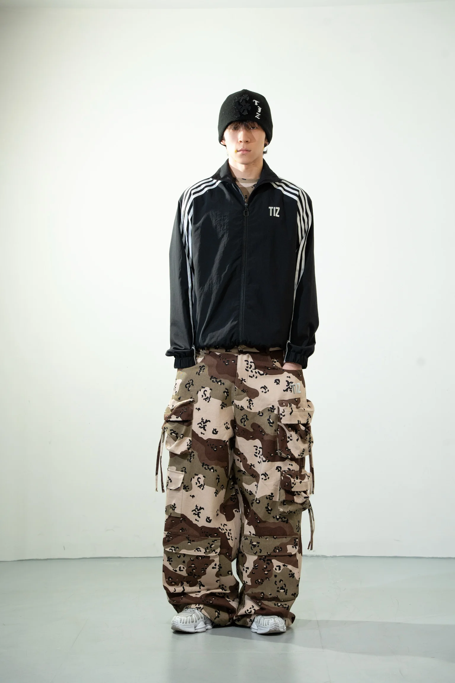 

Брюки рабочие камуфляжные «Пустыня» с длинными штанинами для мужчин и женщин, повседневные брюки из смесового хлопка в уличном стиле