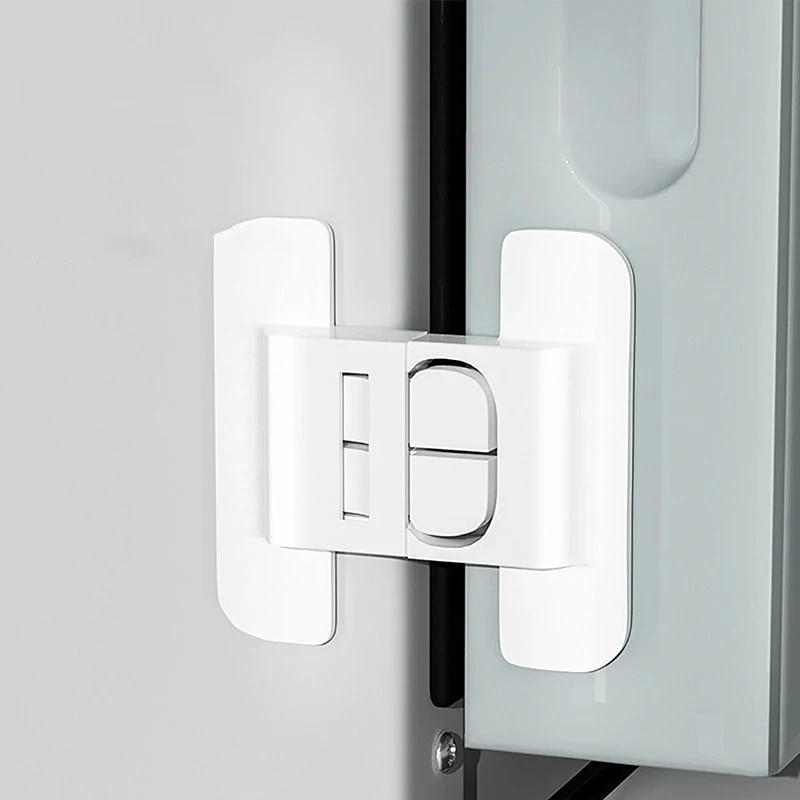 1/2Pcs Home Refrigerator Lock Safety Fridge Freezer Door Lock Multi-function Safety Locks For Kids Safety Protector Protection