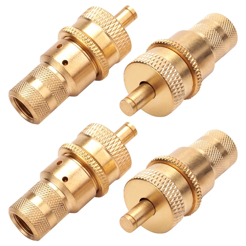 4Pcs Offroad Brass Tire Venting Machine S Kit Automatic 6-30Psi Tyre Tire Pressure Relief Valve Deflators Bleeder Valve