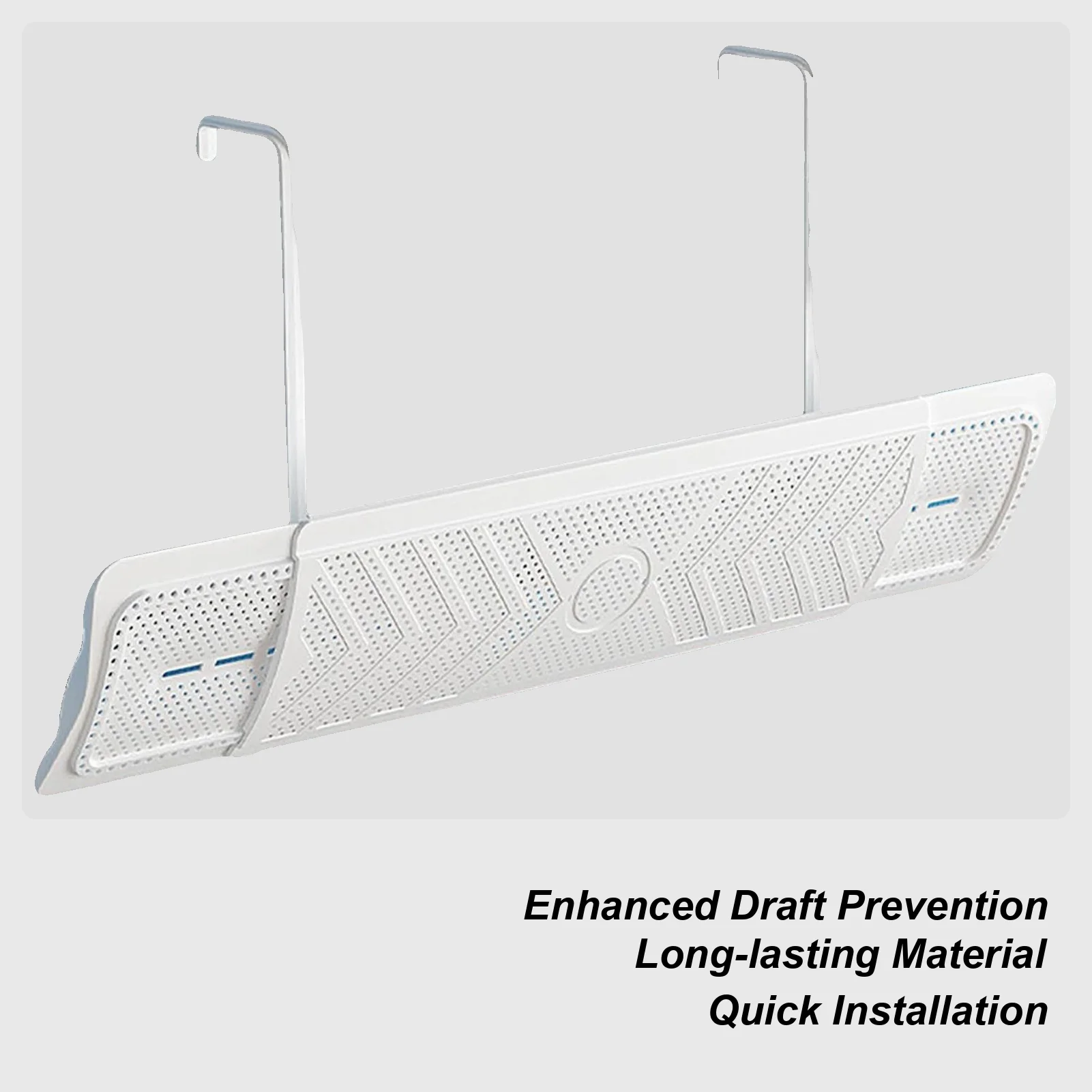 Air Conditioner Vent Deflector Retractable AC Wind Cover No Drill Air Conditioner Deflector For Bathroom Bedroom Workplace