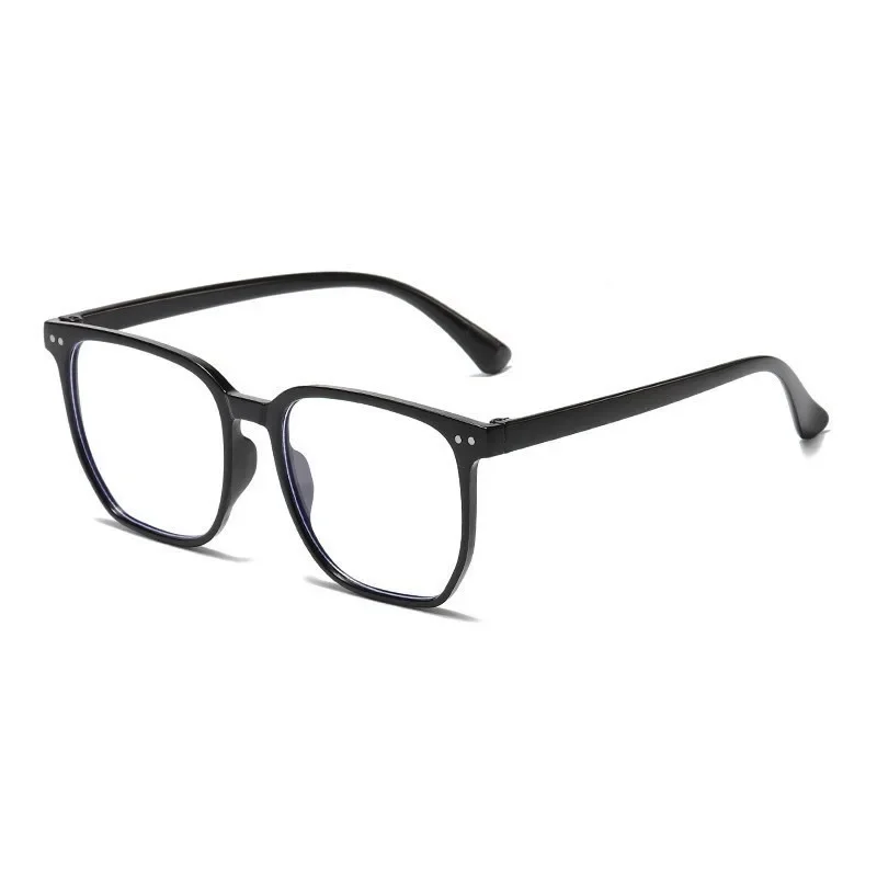 3pcs Unisex Square Frame Blue Light Blocking Glasses - Stylish Campus Look, Face-Flattering Optical Eyewea