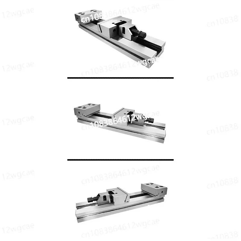 GT125/5 Zoll hochpräziser manueller flacher Schraubstock Werkzeughersteller Schraubstock für CNC-Schleiffräsmaschine