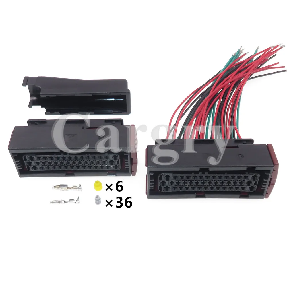 

1 Set 42P Electrical Auto Wire Plug AC Assembly 1-967281-1 0-965643-1 Car Waterproof Sealed ECU Socket For TE