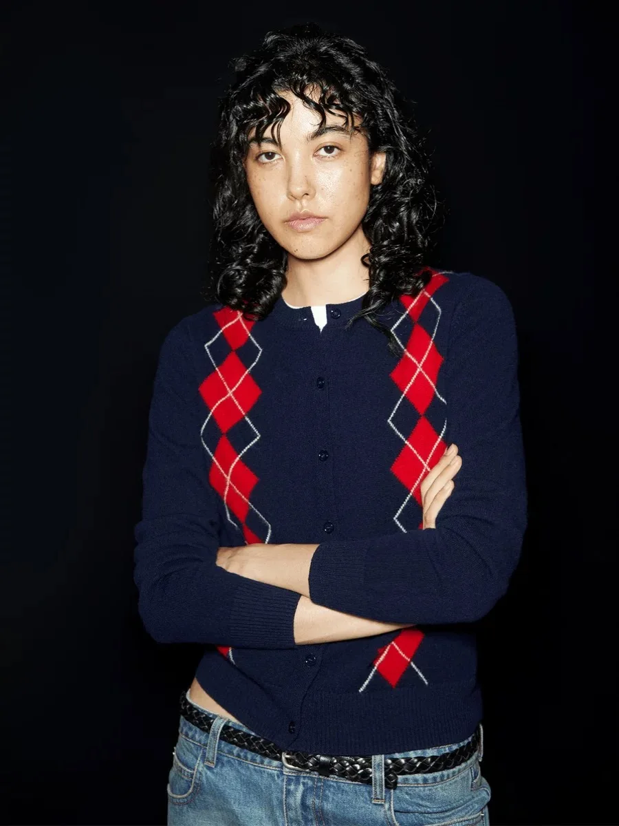 

Осень-зима 2025 г., кашемировый кардиган, свитер, женский кардиган, свитер, кашемировое пальто, трикотаж для женщин