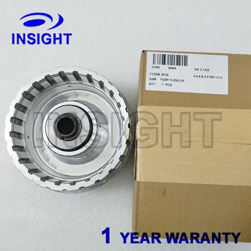Imagen 2 del producto Tambor de embrague de tambor de aluminio FG9P-7J250-CA para transmisión automática 6F35 6F15