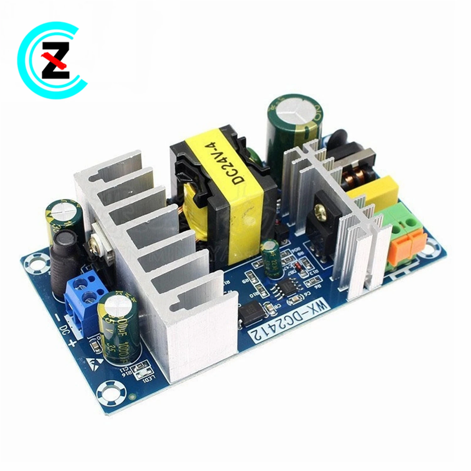 WX-DC2412  24V switching power module 24V 4A 100W Power module Raw board ACDC power module