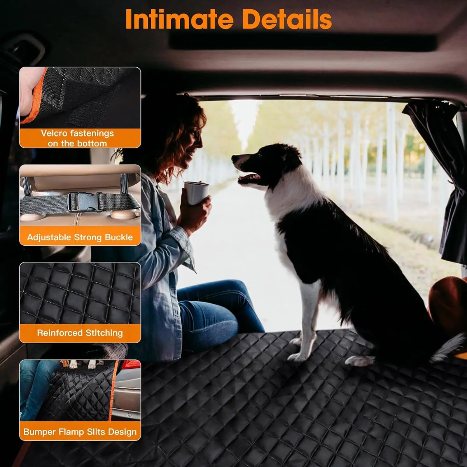

Trunk Liner Waterproof Protective Cover All-Weather Car Trunk Mat Floor Cover For Vehicle Truck RV Sedan Van Pet Freight