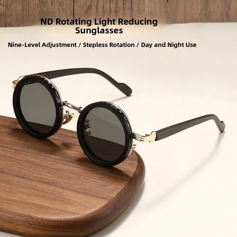موضة ND2-400 قابل للتعديل يعتم نظارات ND تصفية 9 مستوى الاستقطاب النظارات الشمسية UV400 الصيد النظارات الشمسية القيادة