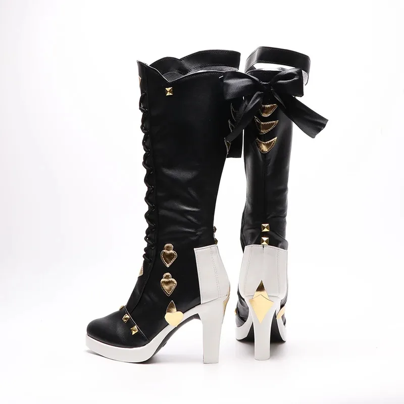 

2025 aaa RealCos Game Honkai Impact 3 Pardofelis Halloween Cosplay Shoes Boots For Girl Boy