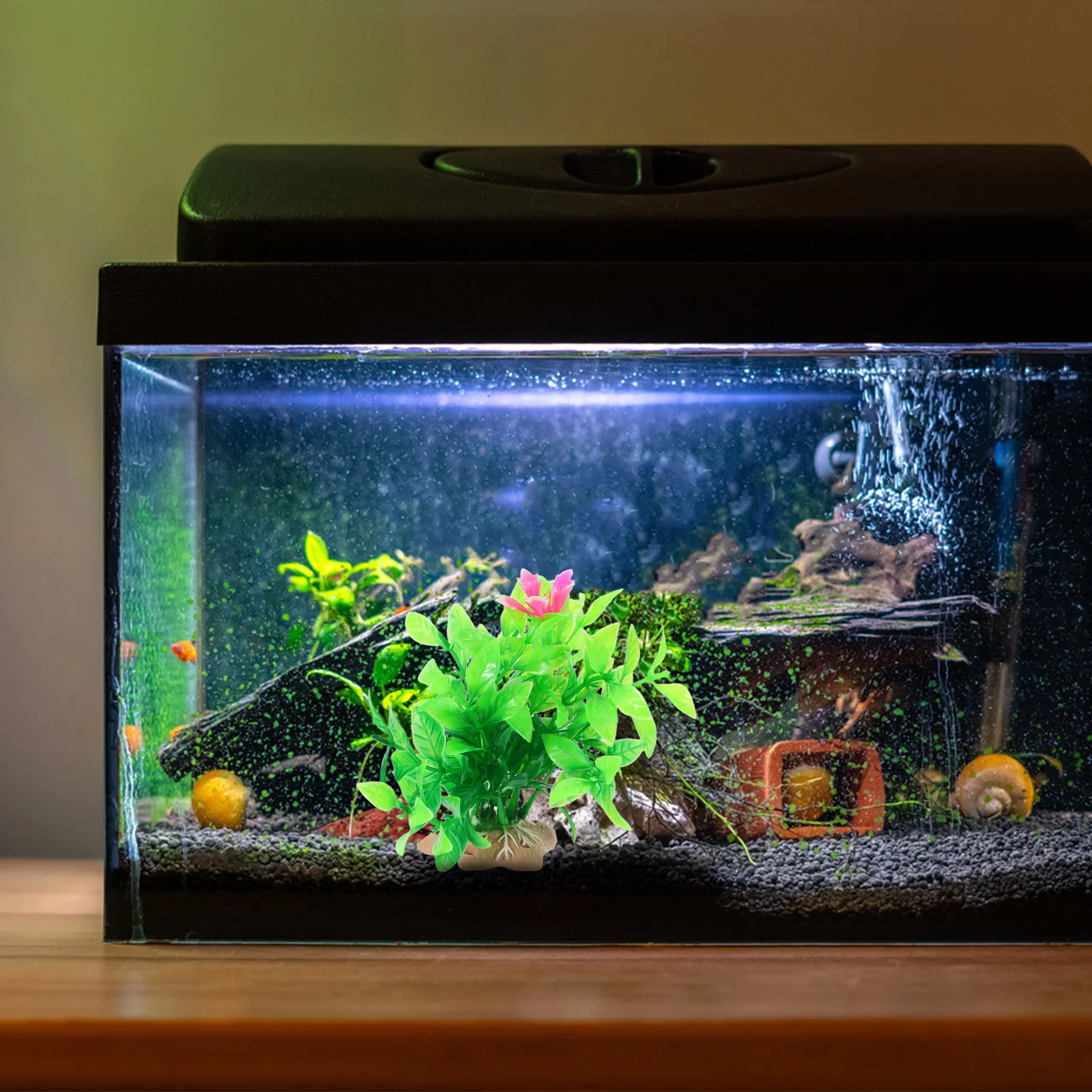 

6Pcs Aquarium Artificial Plants High Simulation Plastic Aquatic Decorations Fish Tank Landscaping Artificial Fish Habitat