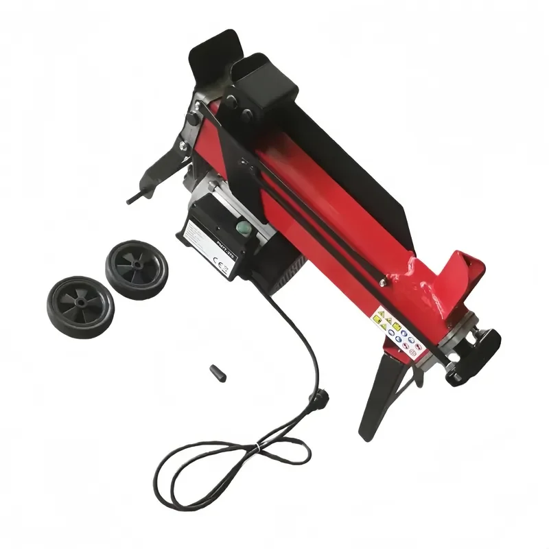 Electric Log Splitter PM5T-520A Split Logs and Large Wood Pieces Into Smaller, Manageable Firewood Efficiently and Safely