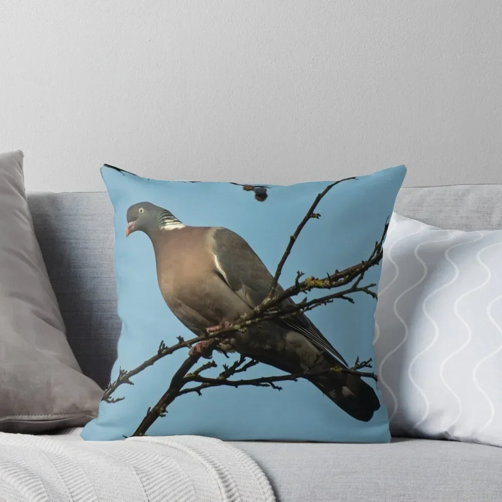 

Wood Pigeon Watching Throw Pillow Anime Christmas Pillow Cases Cushions Home Decor Cusions Cover Pillow