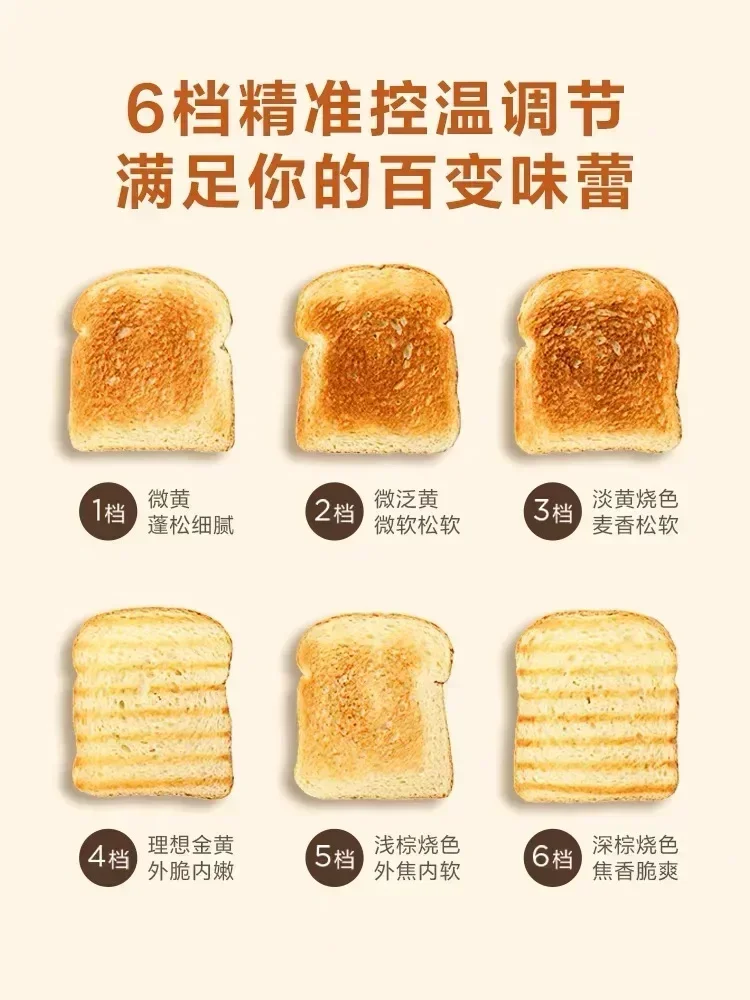 Toaster - Household. Sandwich breakfast. Small automatic. Bread slices heating. Tost makinesi.