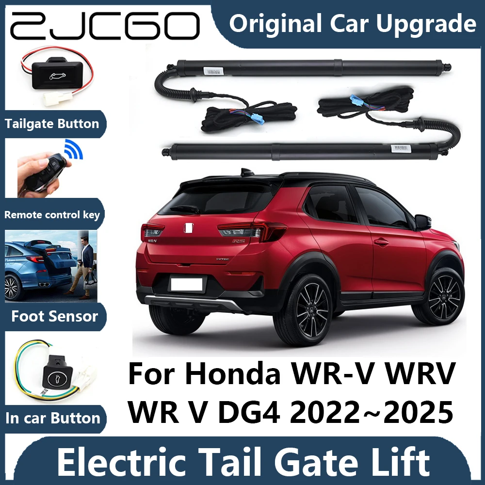 

ZJCGO For Honda WR-V WRV WR V DG4 2022~2025 Tailgate Electric Tail Gate Lift Prop Support Vehicle Power Rear Door Liftgate Strut