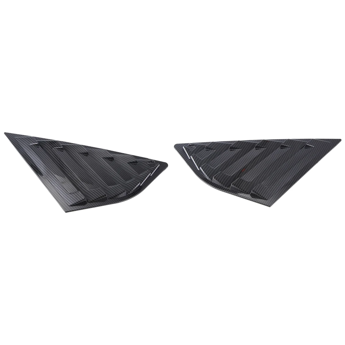

Carbon Fiber Car Rear Window Blinds Side Tuyere Louvers Vent Cover for Ford Focus MK3 Hatchback 2012-2018