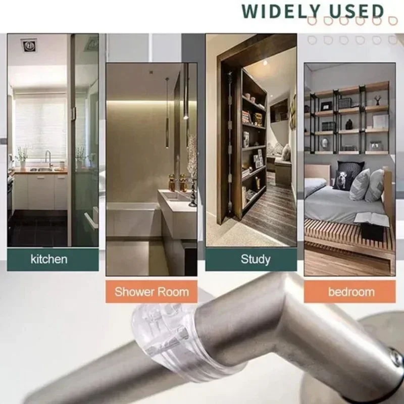 Защита безопасности, дверной упор, дверной упор для дома, прозрачная силиконовая ручка, защита для домашней фурнитуры, защита для предотвращения утопления дверей