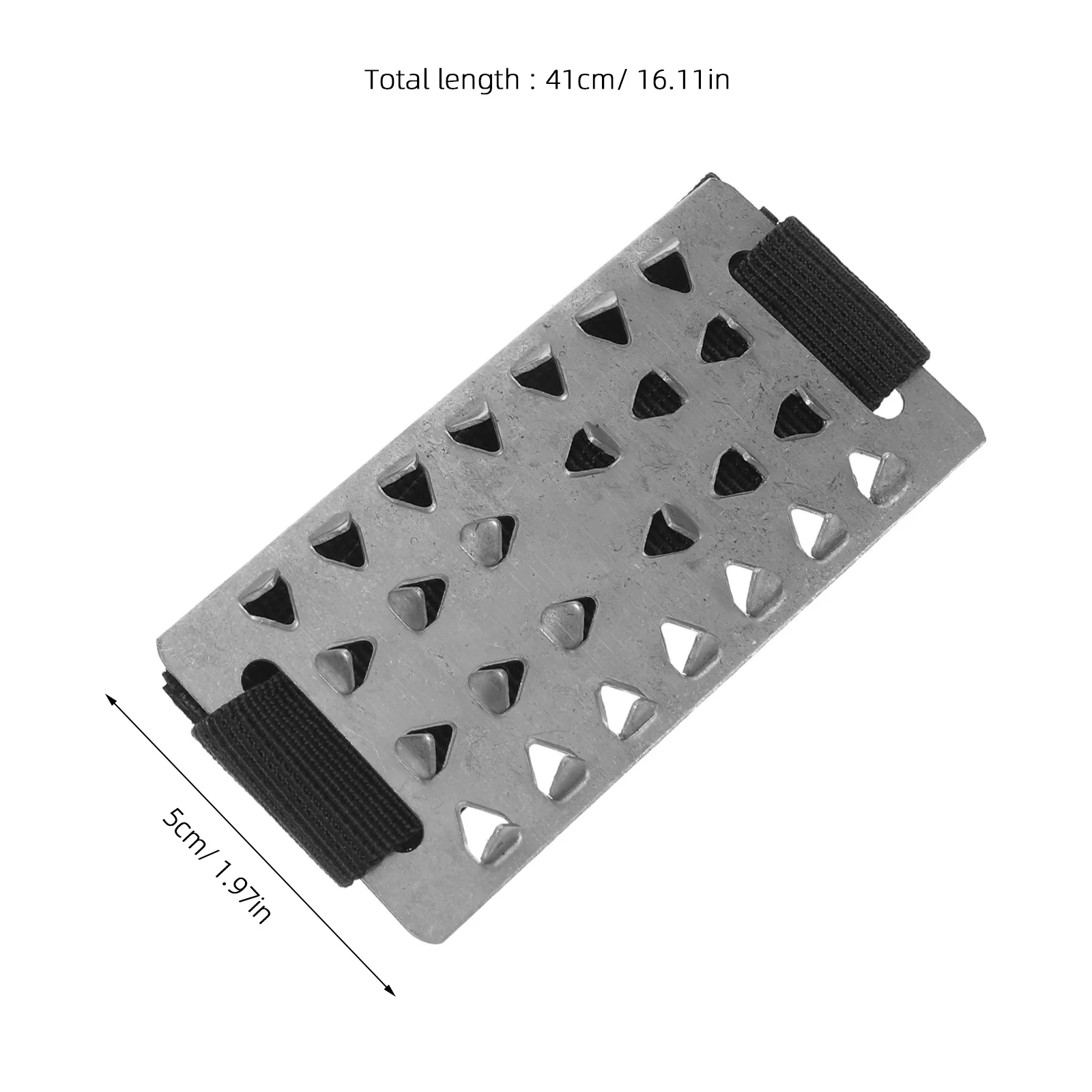 2 stücke Eis Traktion Stollen 26-Zahn Edelstahl Boot Spikes Für Wandern Klettern Laufen Winter Gehen Schnee Sport eis