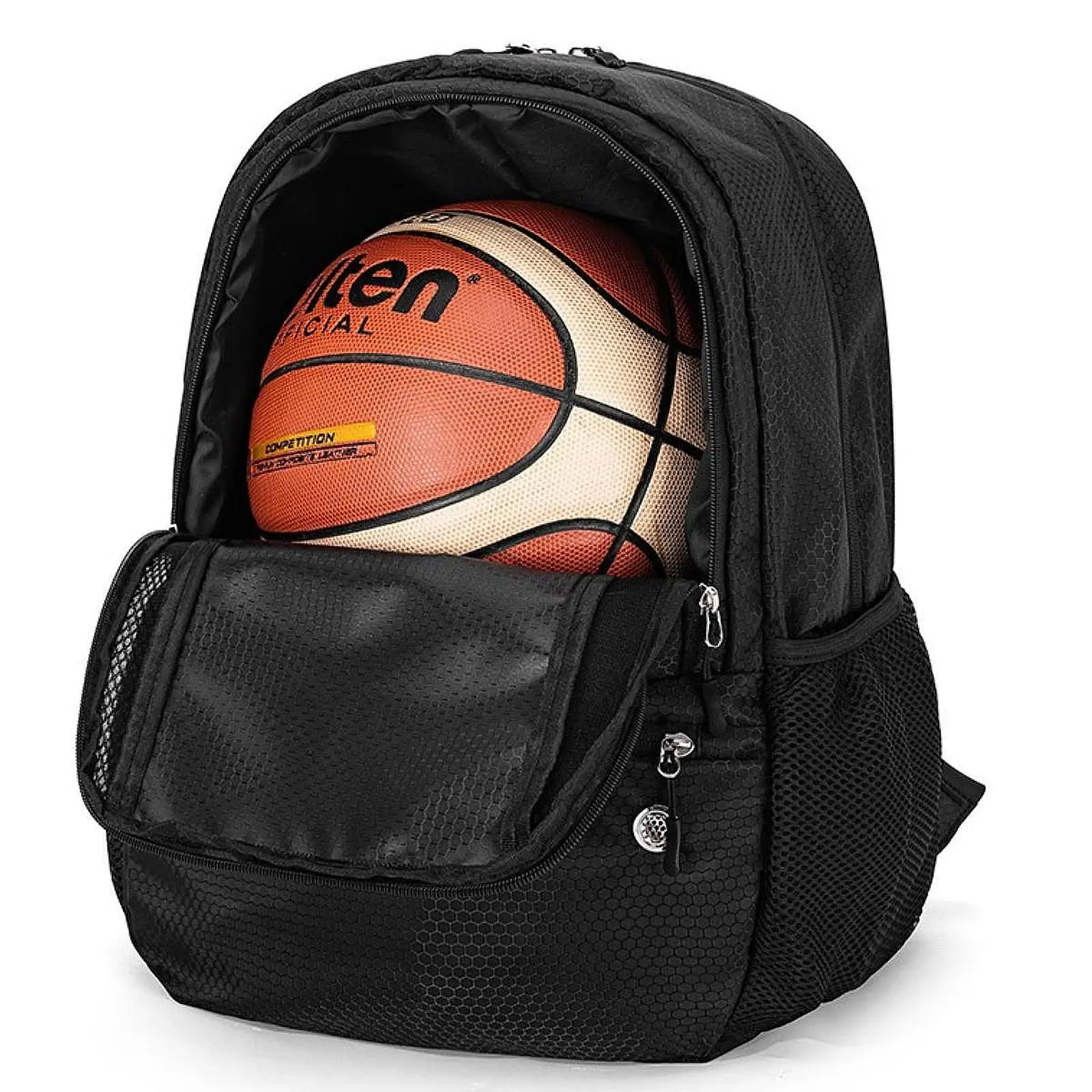 

Basketball Training Backpack Soccer Rucksack with Separate Shoe Compartment Portable Practical Sports Equipment Bag 20 L-35 L