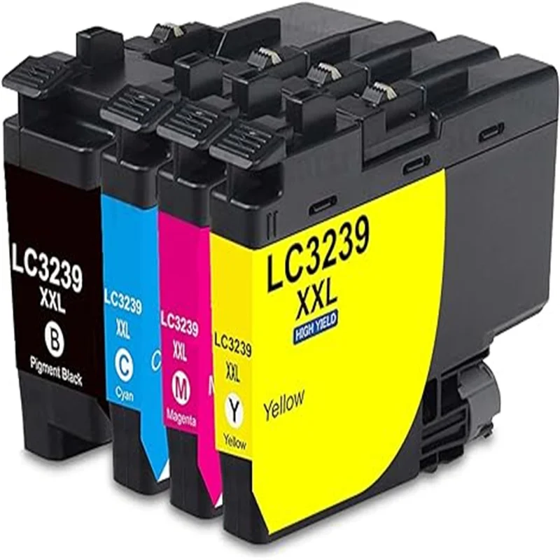 LC3239 1 Noir 1 Cyan 1 Magenta 1 Jaune Compatible Cartouche d'encre Remplacement LC 3239 XL pour Brother MFC-J5945DW MFC-J6945DW