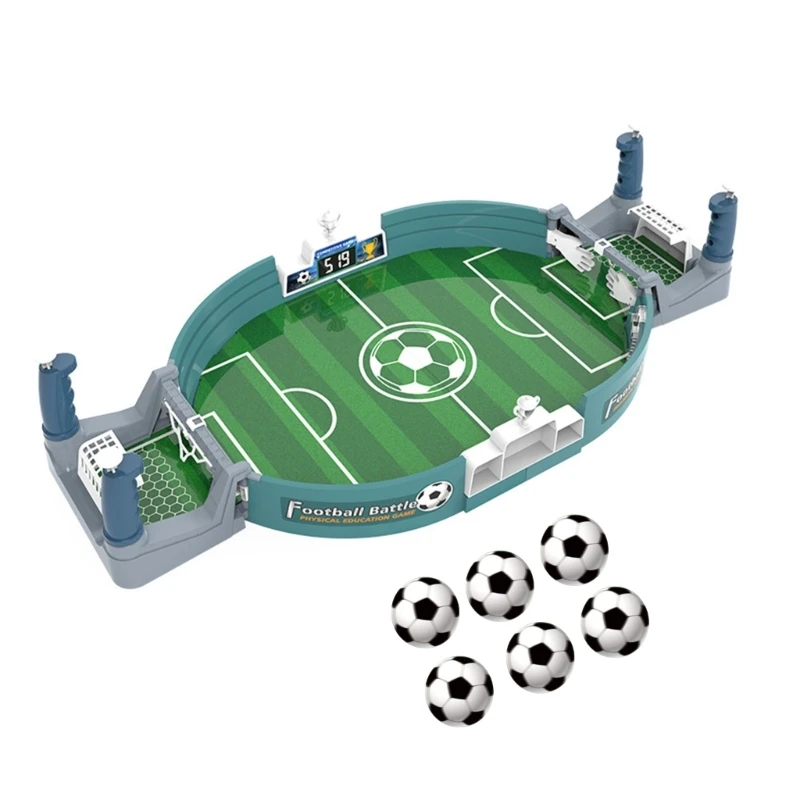 Toy Handheld Desktop Soccer Game Home Desk Gift for Kids and Adults Bagatelle Game Office Game Fun Sports