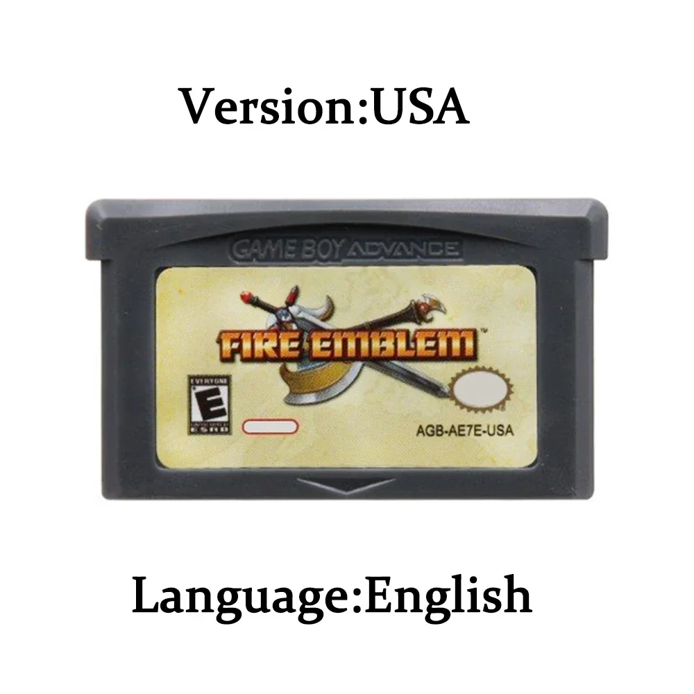 GBA Game Cartridge Fire Emblem Series 32-Bit-Videospielkonsolenkarte The Sacred Stones Sword of Seals Binding Blade für GBA NDS – Detail 3