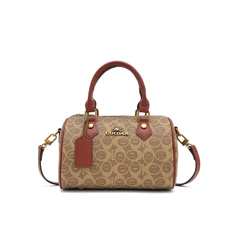 

Стильные повседневные простые винтажные кожаные сумки для мам, роскошные вместительные сумки-тоут и сумки через плечо, элегантные дизайнерские модели.