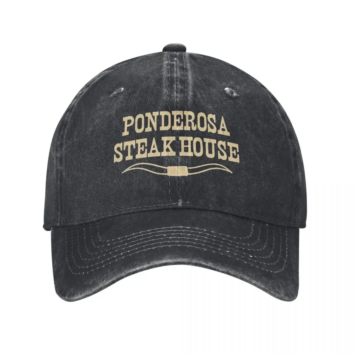 Ponderosa Steakhouse Baseball Cap Hip Hop Luxury Brand Boy Women's