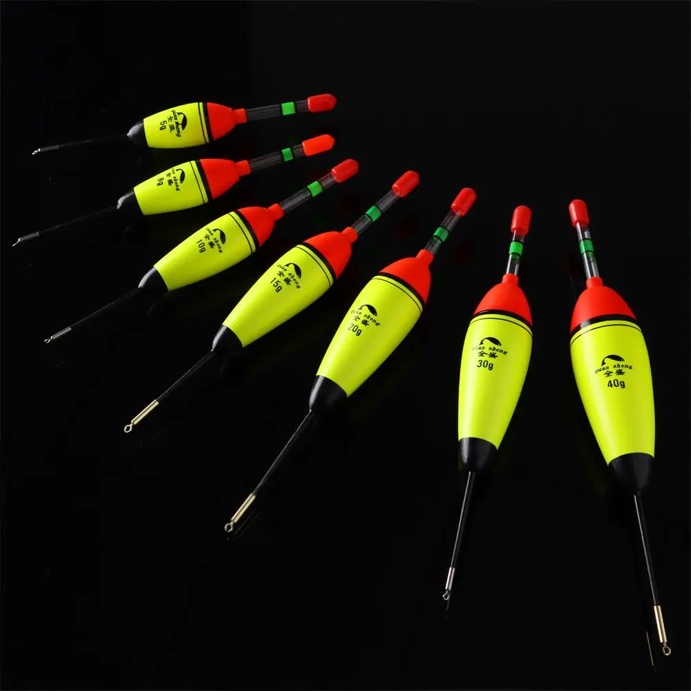 Hot 5g 8g 10g 15g 20g 30g 40g EVA Luminous Fishing Night Float High Quality Long Vertical Night Lighting Fishing Floats Bobber