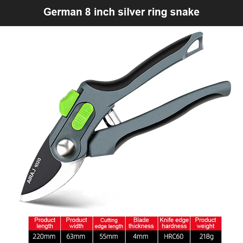 1 قطعة المقلم قطع النبات تقليم البستنة مقص شجيرة حديقة مقص أداة فرع القص بستان تشذيب المقصات #6