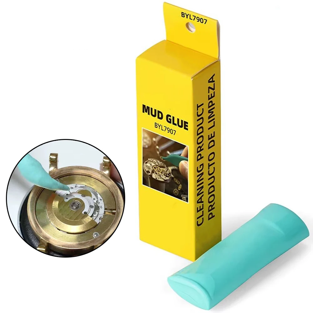 Masilla de Limpieza Profesional de Goma 6033 7033, Herramienta para Eliminar Polvo de Relojes, Limpiador de Esferas de Reloj para Relojeros