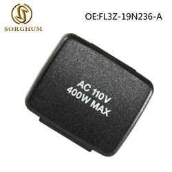 SORGHUM NEW Power USB  Outlet Socket FL3Z-9N236-A  FL3Z19N236A FL3Z-9N236A For 15-16 Ford F150 Center Console Rear 110V 150W