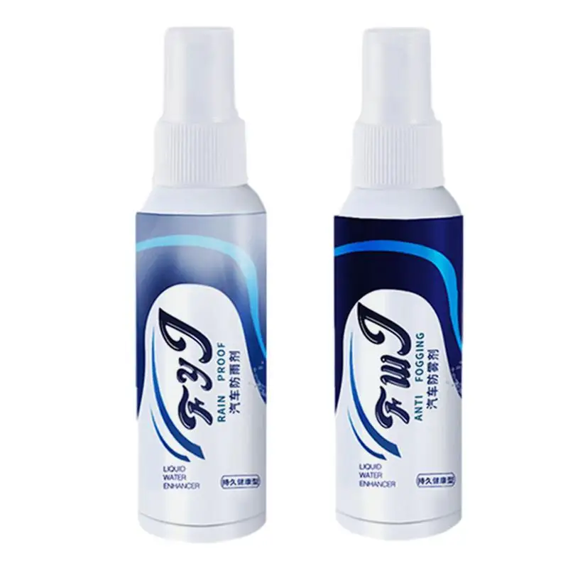 

120ml Long Lasting Anti-fog Agent Rainproof Agent For Car Windshield Glass Waterproof Coating Spray Superhydrophobic Kit Tools