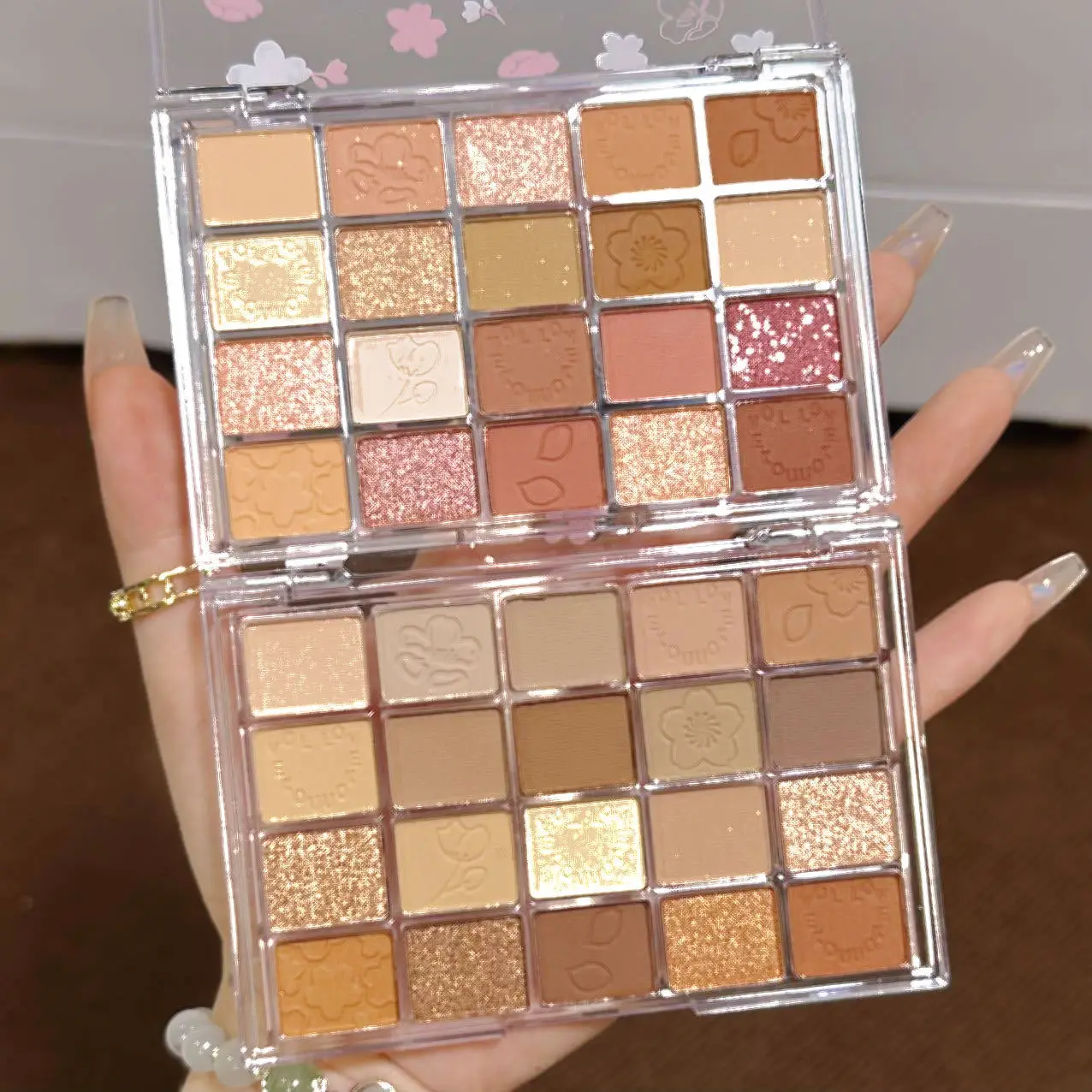 1piece Eyeshadow Palette Eve Shine 20 Colors Eyeshadow Waterproof Makeup Pearlescent Matte Large Earthy Color Palette Makeup