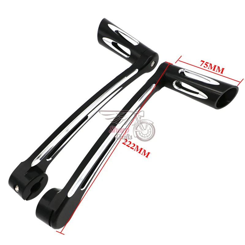 Motorcycle Heel Toe Shift Lever W Shifter Pegs For Harley Softail Fat boy Slim Heritage Springer Classic Rocker Breakout Custom