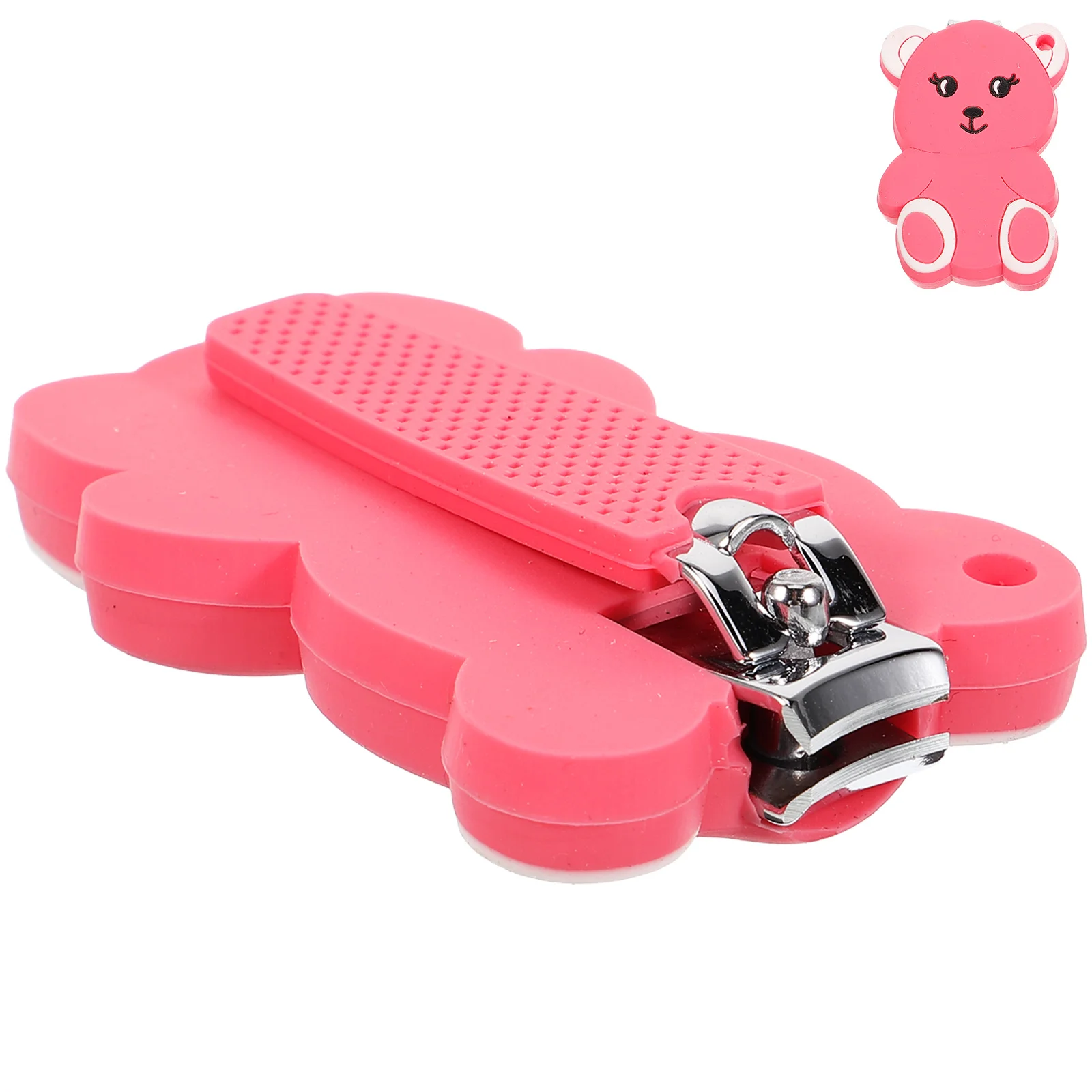 

Baby Nail Clipper Durable Carbon Steel Silicone Sleeve Safe Infant Toddler Fingernail Trimmer Nail Care Tool Baby Clippers