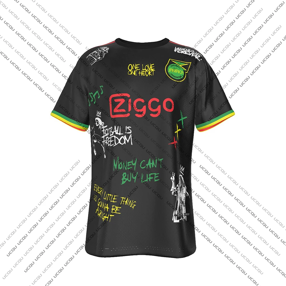 

25-26 Jamaica Concept Football Jersey Outdoor Football Clothing Quick-drying And Breathable Fabric Suitable Both Men And Women
