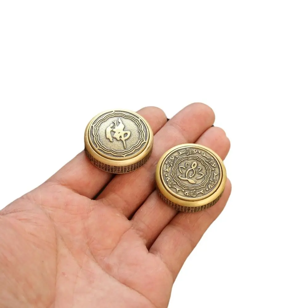 Zen bouddha Fidget Spinner métal matériel bureau jouets doigt Spinner sensoriel main Spinner rotatif Gyroscope enfants adultes