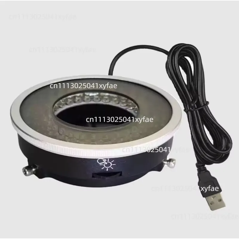 LED Ring Polarized Light Source for Mobile Phone Electronic Repair Microscope with Adjustable Brightness Polarizing Filter