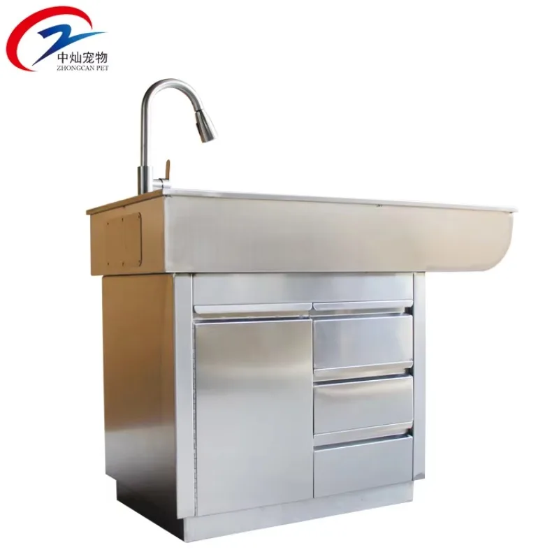 2026 Pet Bath Stainless Steel Dog Bath Dog Bath Pet Store Grooming Pool