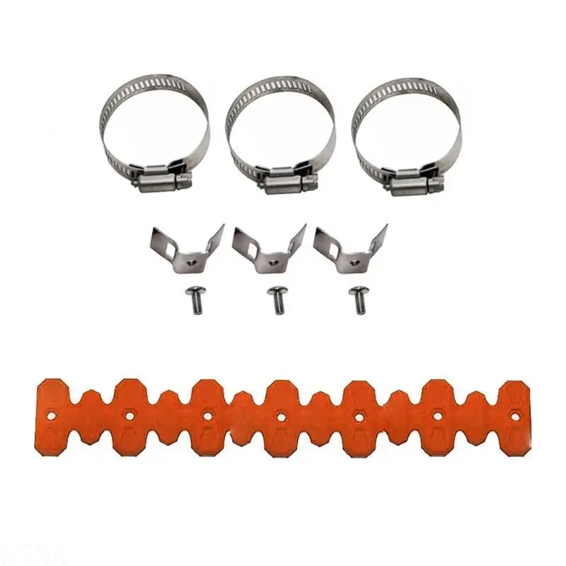 G7NA Motorrad-Zubehör, flexibler Auspuff-Hitzeschild, Auspuff-Isolierung, Schalldämpfer-Schutzabdeckung für Dirt Bikes – Detail 2