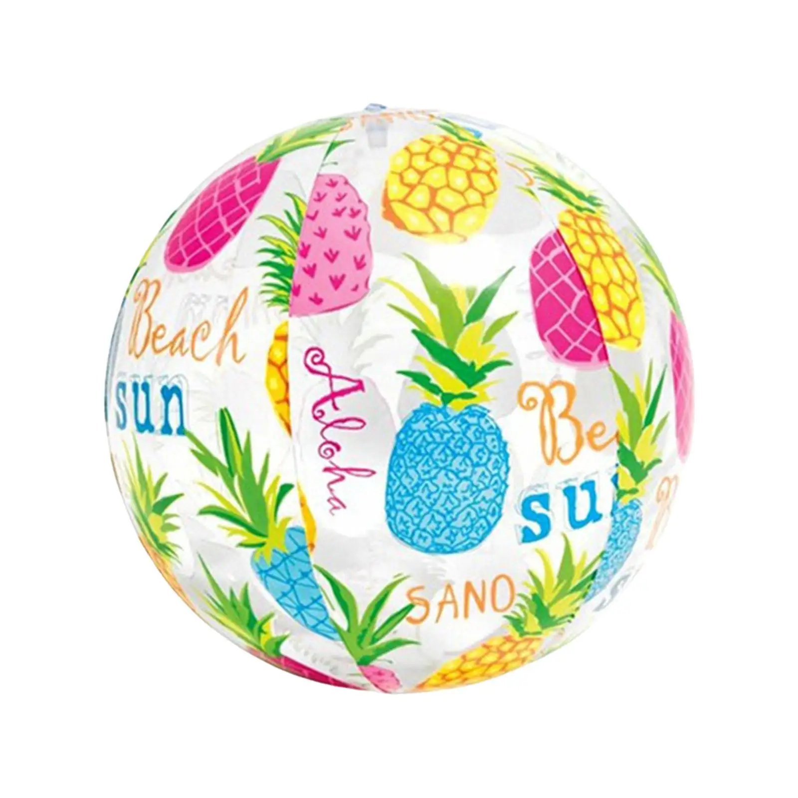 Inflatable Beach Ball Summer Water Toy for Outdoor Activity Holiday Birthday