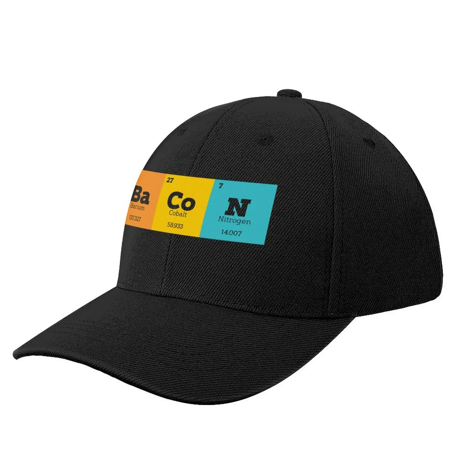 

Bacon Periodic Table Elements Baseball Cap Dropshipping Bobble Hat Hats For Women Men's