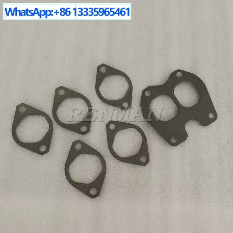 

10Pcs Suitable for Cummins ISZ13 liter exhaust pipe gasket 4959924 diesel engine exhaust pipe gasket 5580253