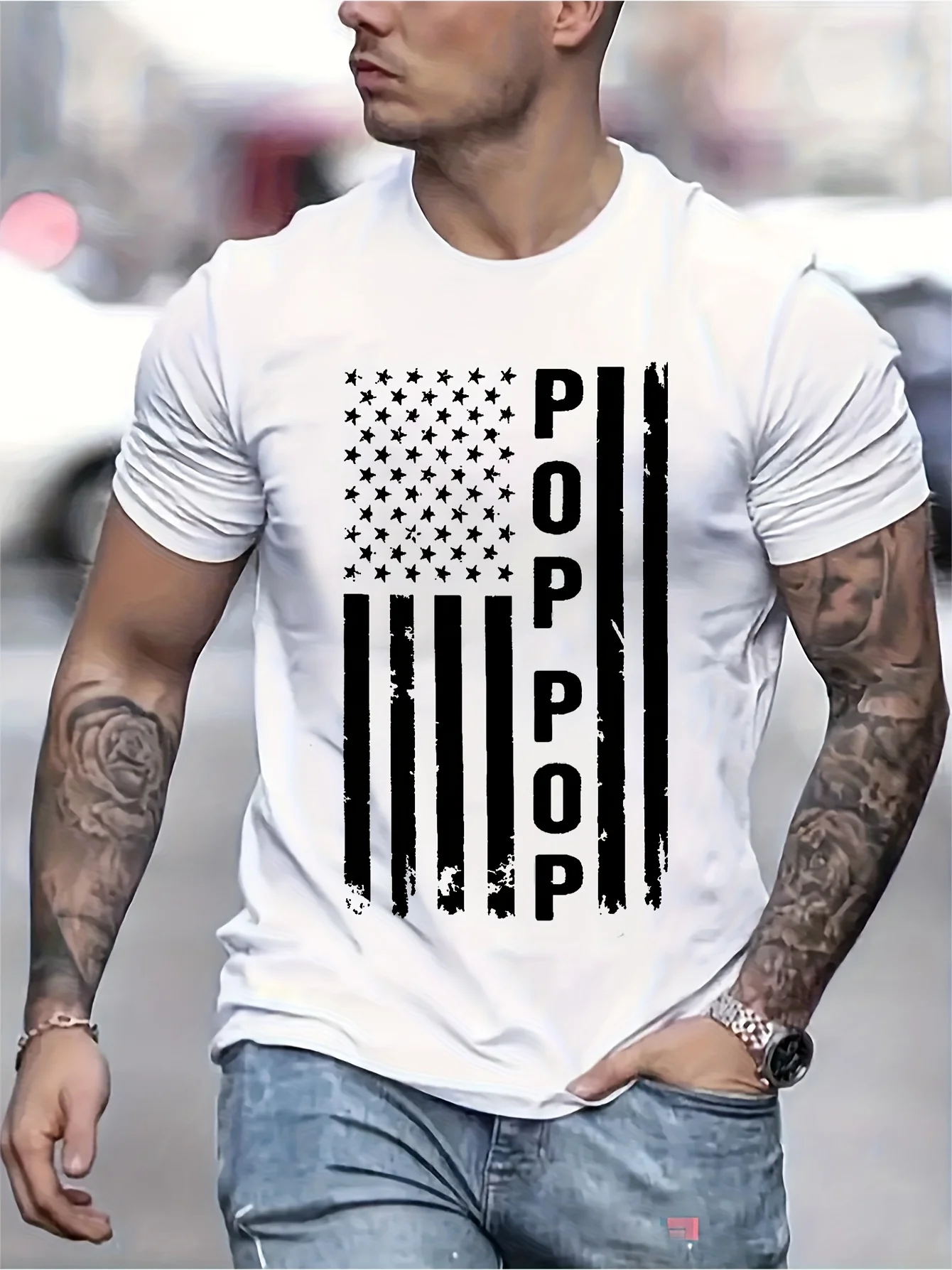 

1pcPop Pop Shirt, New Pop Pop Gift, Pop Pop Shirt, USA Pop Pop Shirt, Pop Pop Gift, Fathers Day Gift, Papa, Grandpa