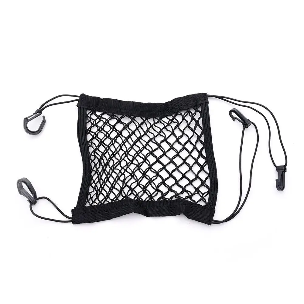 1Pcs Motorcycle Cargo Net Helmet Storage Luggage Net Hook Hold Bag Cargo Bike Scooter Mesh Fuel Tank Luggage Equipaje Storage