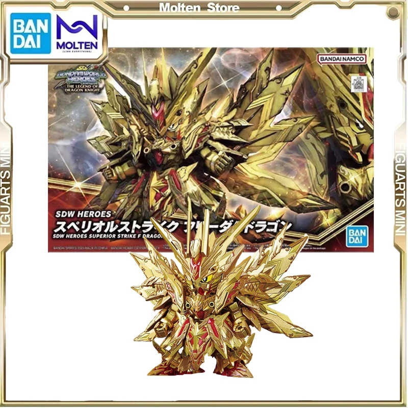 

Bandai собранная модель Gundam World SD BB SDW Beyond The Dragon STRIKE FREEDOM Q-версия детская игрушка коллекционные украшения