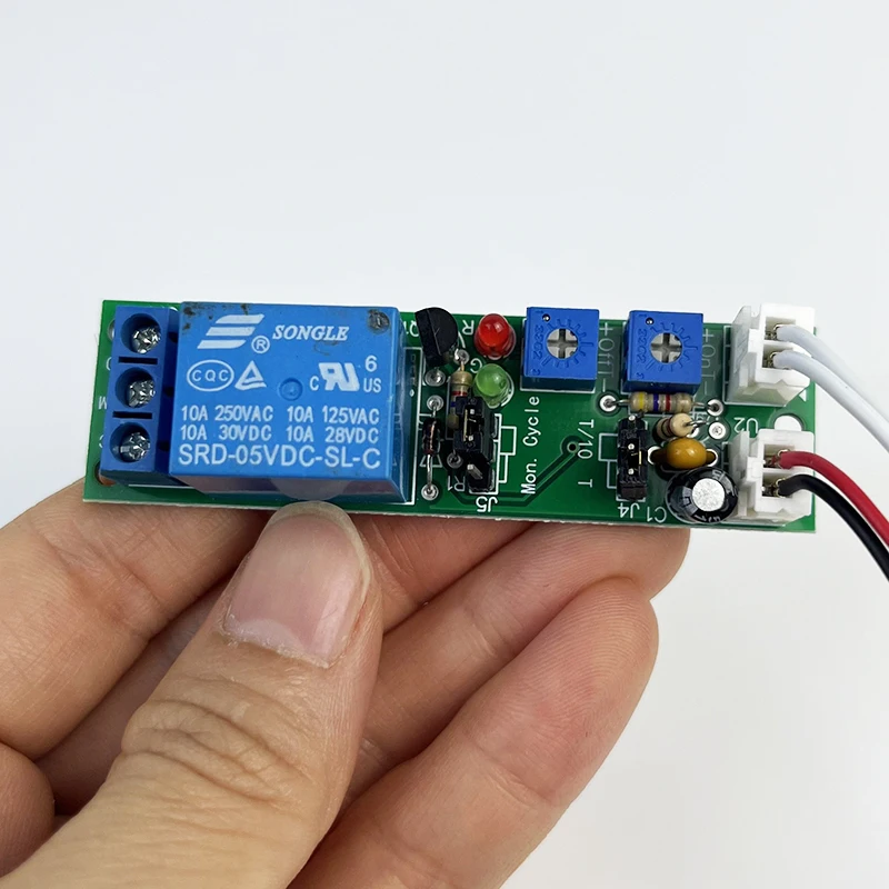 

1 шт. DC 5 В 12 В 24 В 1S-24H Регулируемое реле времени задержки Реле управления циклом включения ВЫКЛ Переключатель Контурный модуль Прерывистое включение мощности