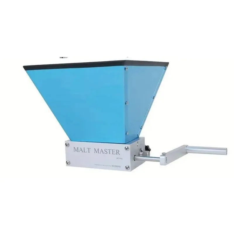for Stainless Steel 3 Roller Grain Mill Adjustable Barley Malt Crusher for Craft Home Beer Brewing