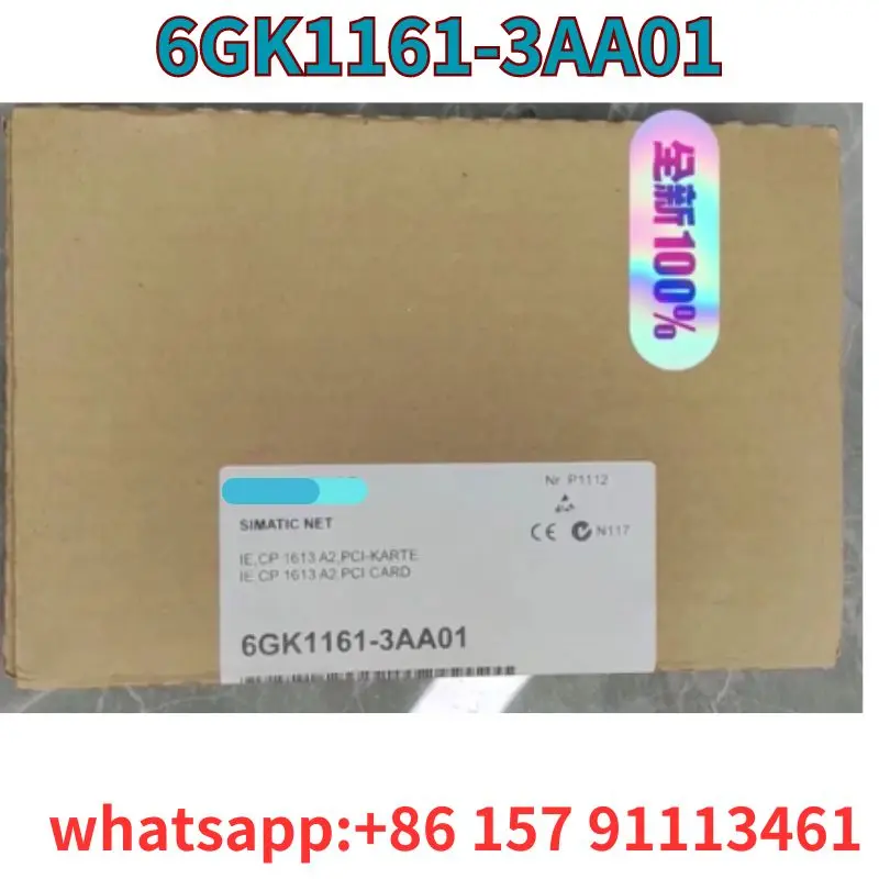 

Brand new CP1613 communication card 6GK1161-3AA01, original and genuine