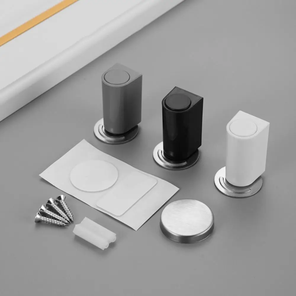 

Anti-collision Strong Magnetic Door Stopper Safety Floor-mounted Door Suction Protective Wall Stainless Steel Door Stop Wall